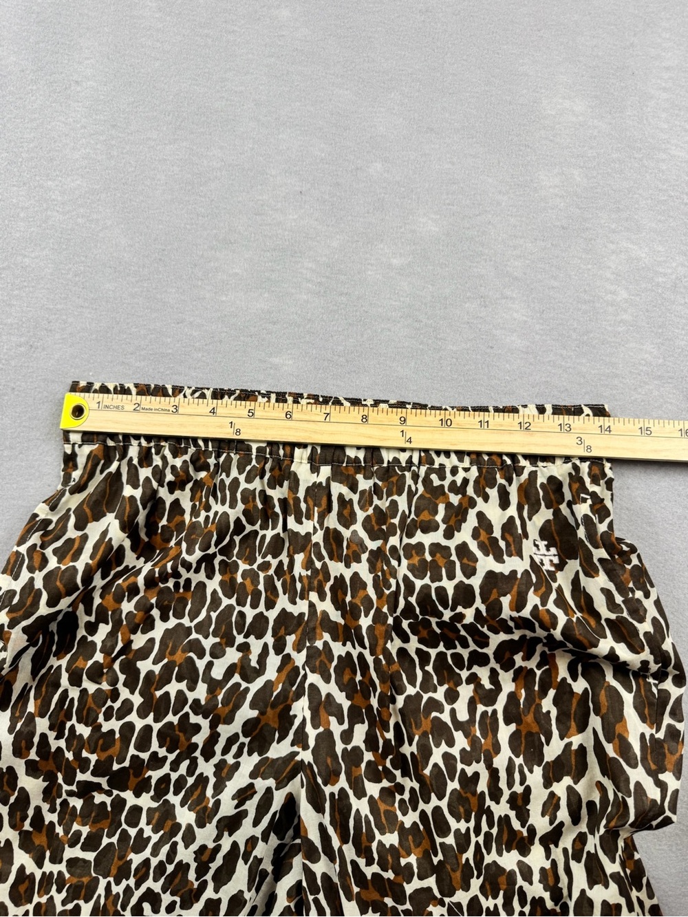 TORY BURCH Women’s Leopard Print 100% Cotton Beach Pants Size Small NWT $298 - Picture 10 of 14
